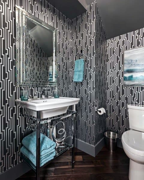 bathroom wallpaper installation in london